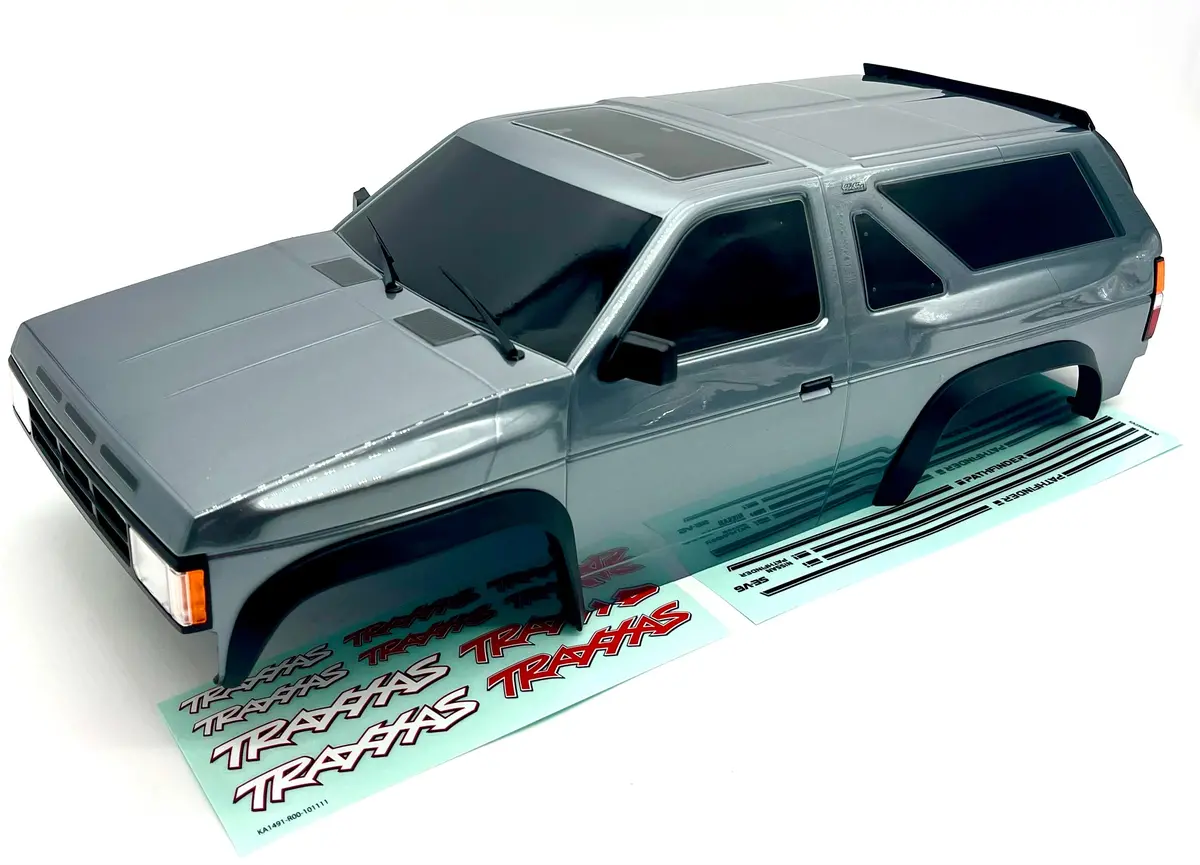 Trx-4 Nissan Pathfinder - Body Cover, Silver (Shell Factory Painted Traxxas 110056-4 1