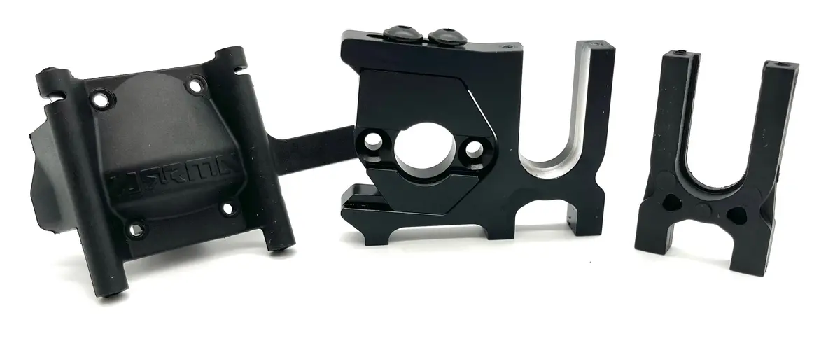 Arrma Typhon Tlr - Black Mount For Motor Sliding 6S Ara8406 1