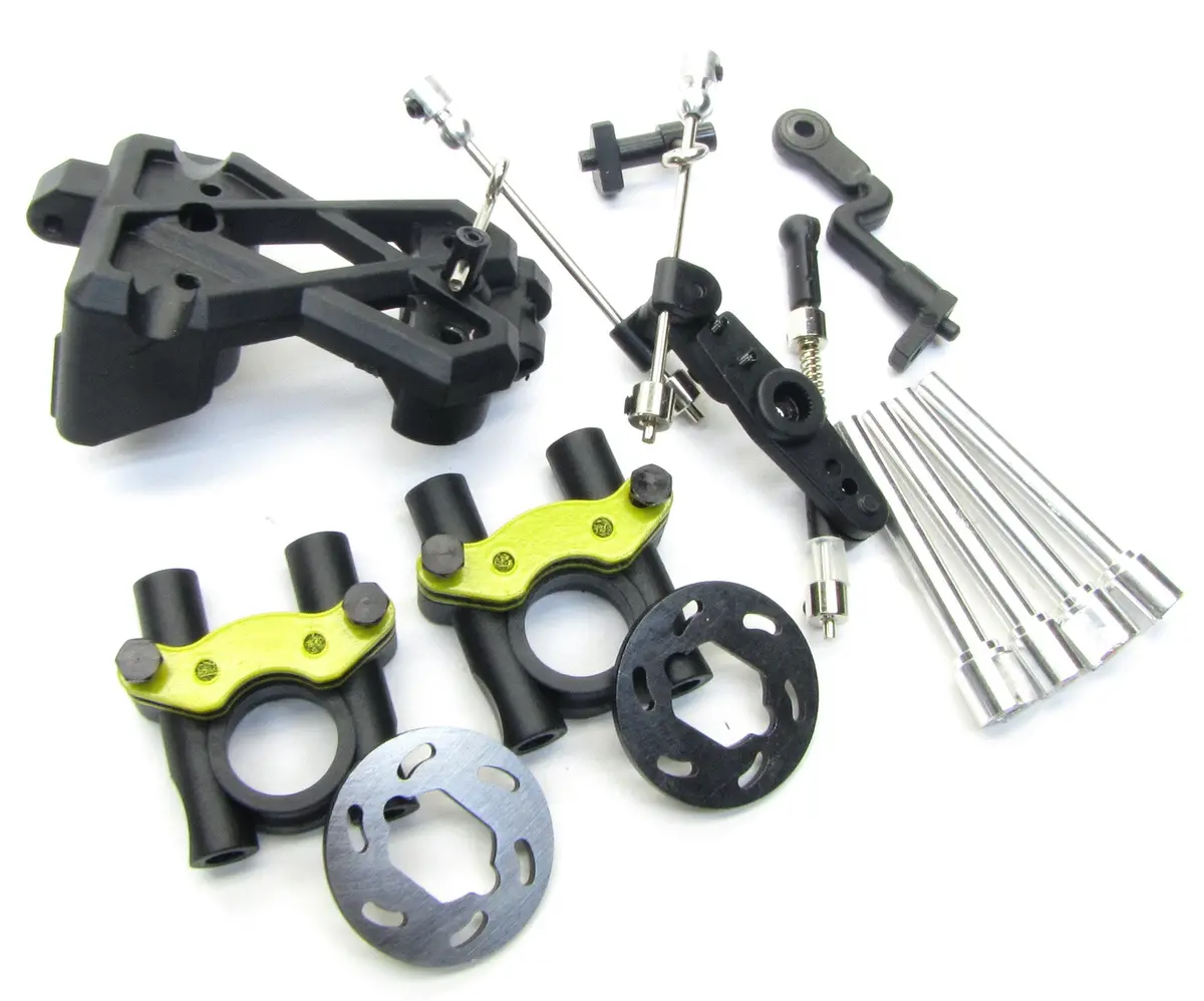 Hobao 1/8 Hyper Ss - Brake Set, Linkage & Servo Toppers (87048 87054)  Hb-Ss-C28 1