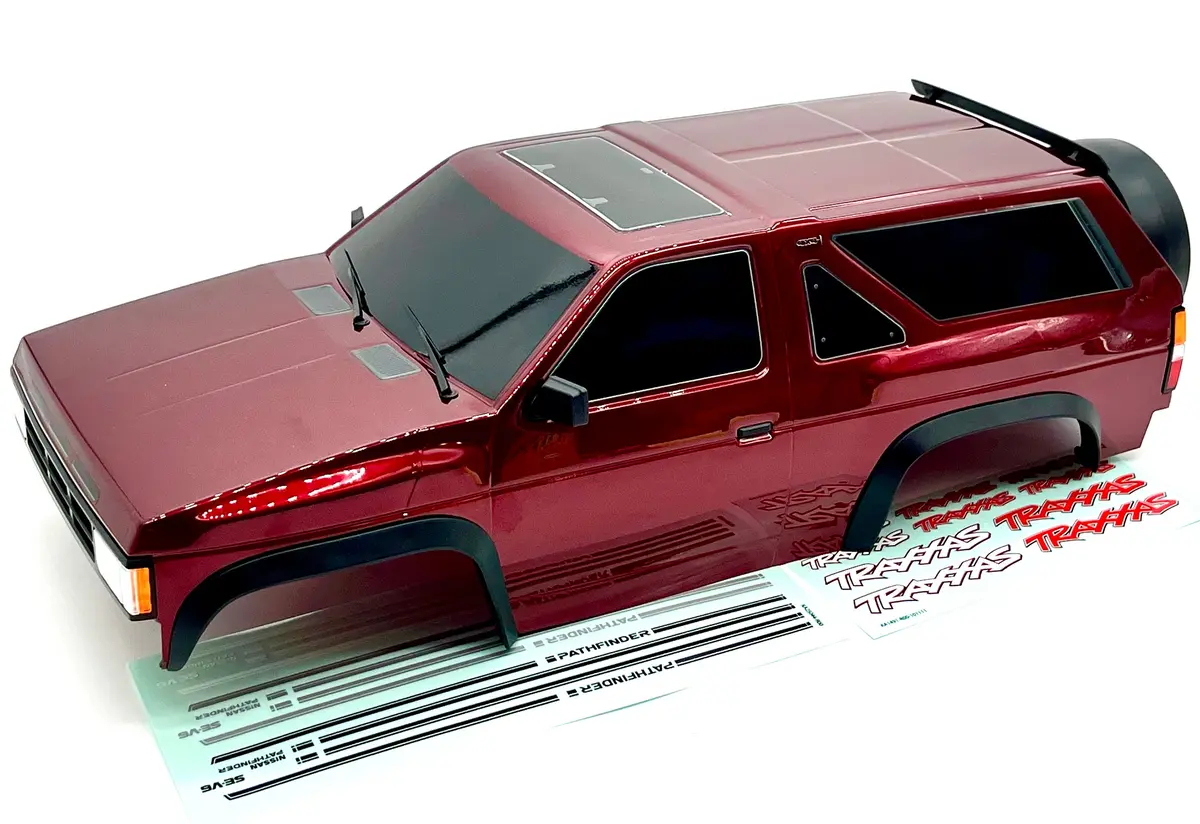 Trx-4 Nissan Pathfinder - Body Cover, Red (Shell Factory Painted Traxxas 110056-4 1