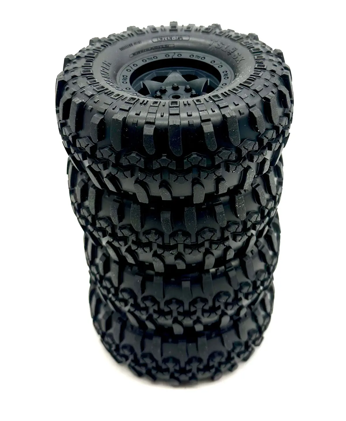 Axial Scx-10 Iii Sr5 Tires (Black),  Interco Super Swamper Xl Tires Mounted Axi-2062 1