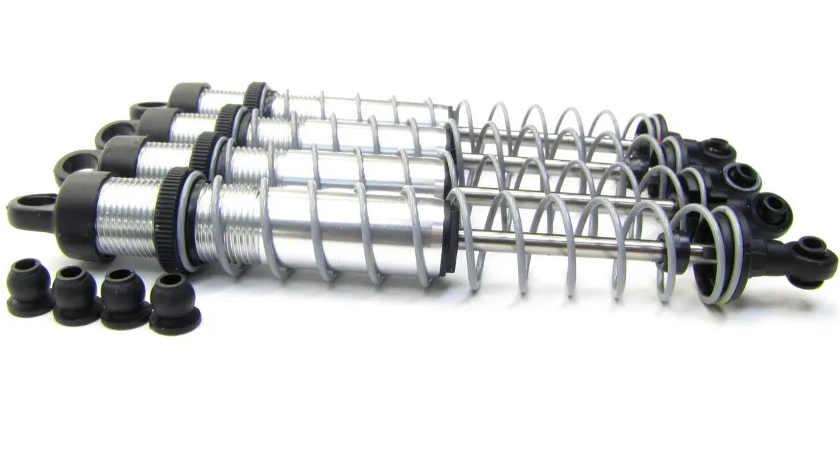 Axial Smt10 Grave Digger Shocks (Set 4 Complete Dampers & Springs Max-D Axi03019 1