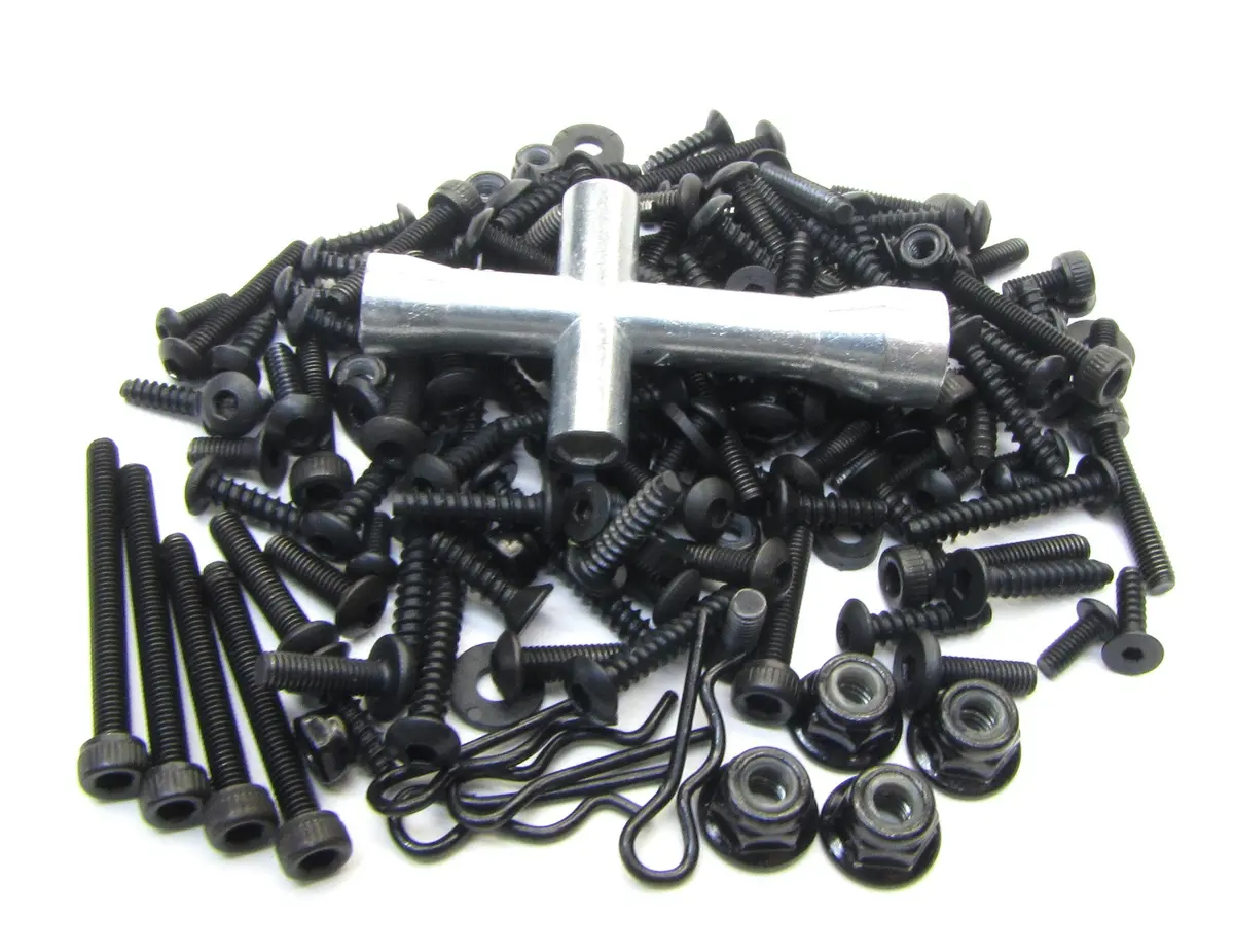 Axial Smt10 Grave Digger Screw Set Screws Tools Hardware Nuts Wrench Axi03019 1