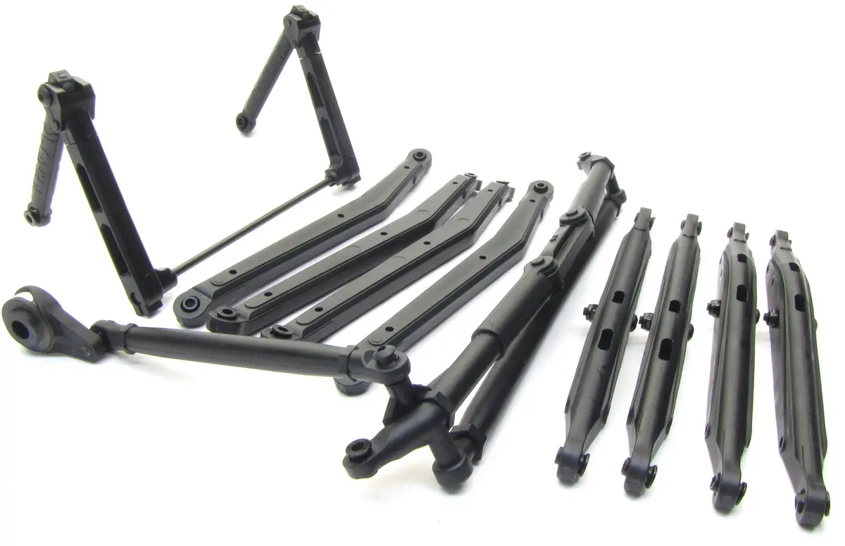 Axial Smt10 Grave Digger Link & Steering Set Rock Racer  Axi03019 1