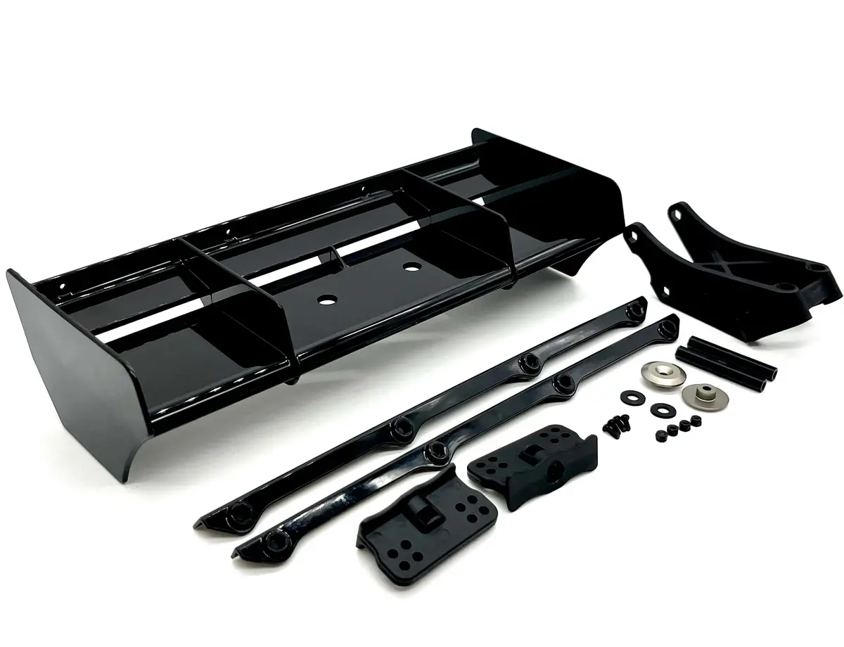 Losi 8Ight-X/E 2.0 Buggy - Wing & Mount (Spiler Upright Black Tlr04012 1