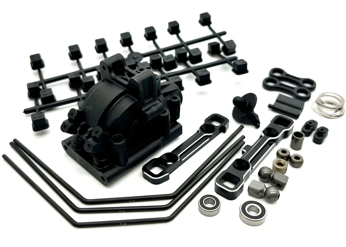 Losi 8Ight-X/E 2.0 Buggy - Rear Suspension (Sway Bars, Gear Box Bulkhead  Tlr04012 1