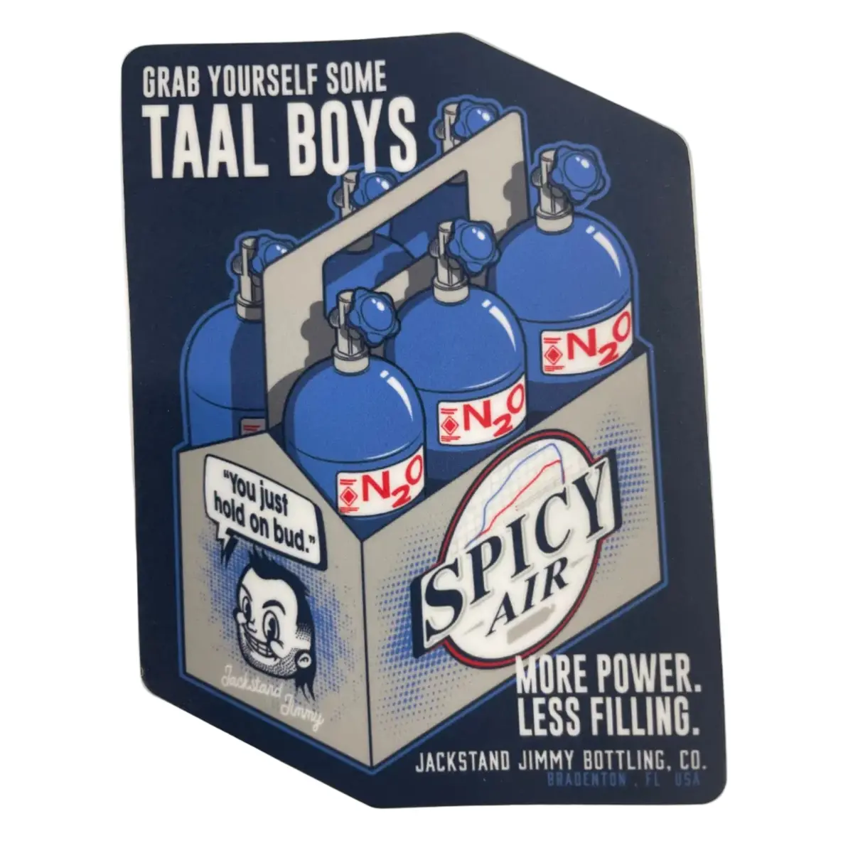 Jackstand Jimmy Taal Boys Sticker 1