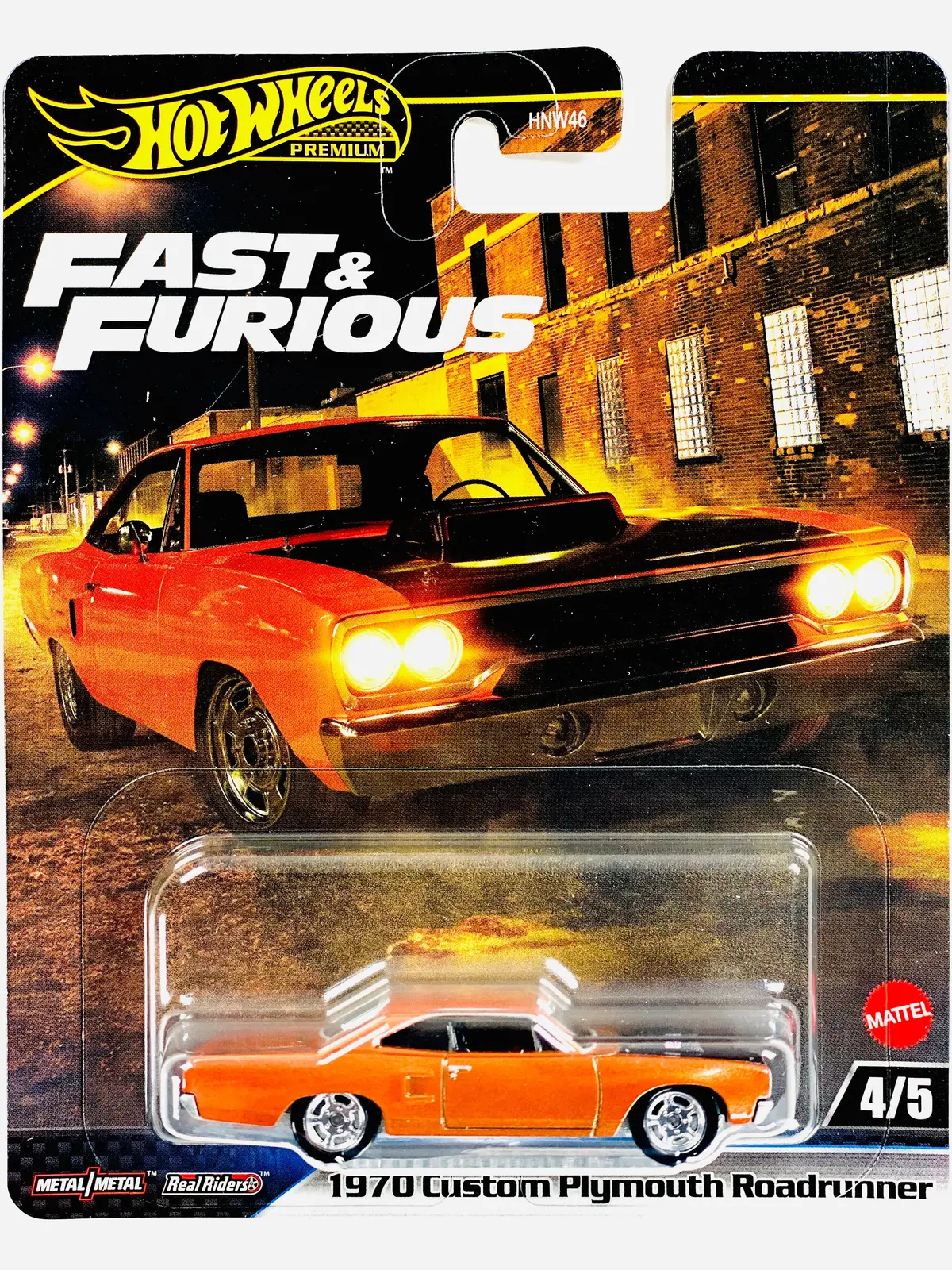 Hot Wheels 2025 Fast & Furious Case L 1970 Custom Plymouth Roadrunner 1