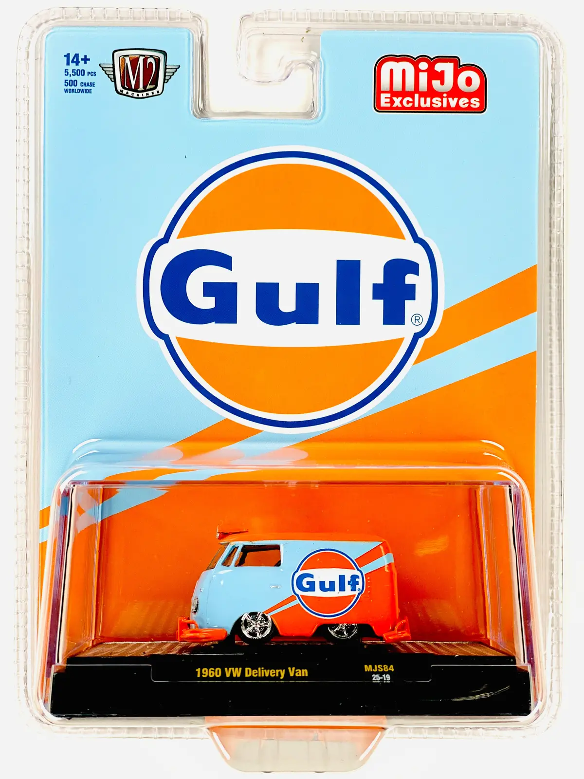 M2 Machines Mijo Exclusive Gulf 1960 Volkswagen Delivery Van Custom 1