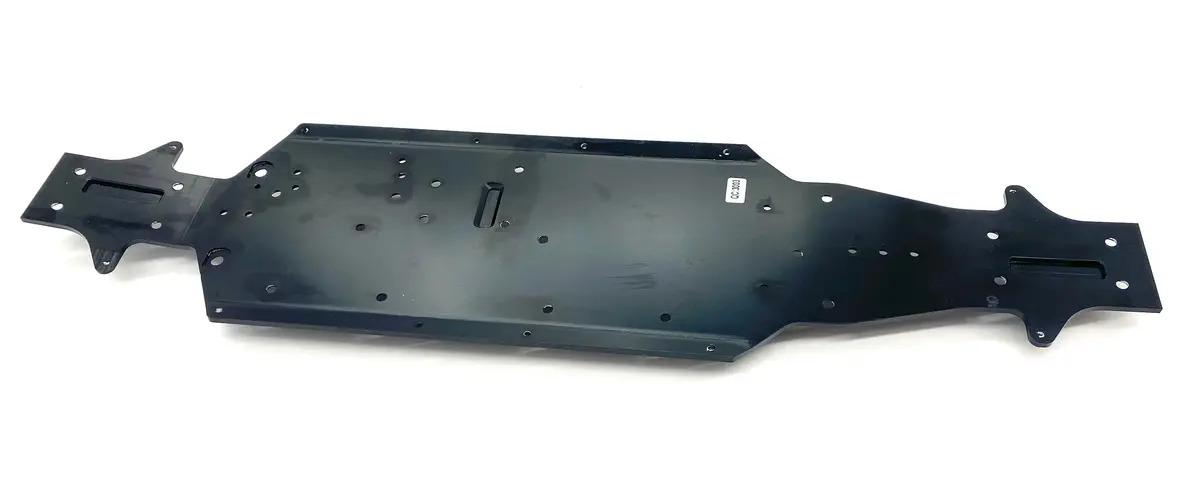 Team Corally Punisher - Chassis (Black Aluminum Truggy Long Kronos Lwb C-00171 1