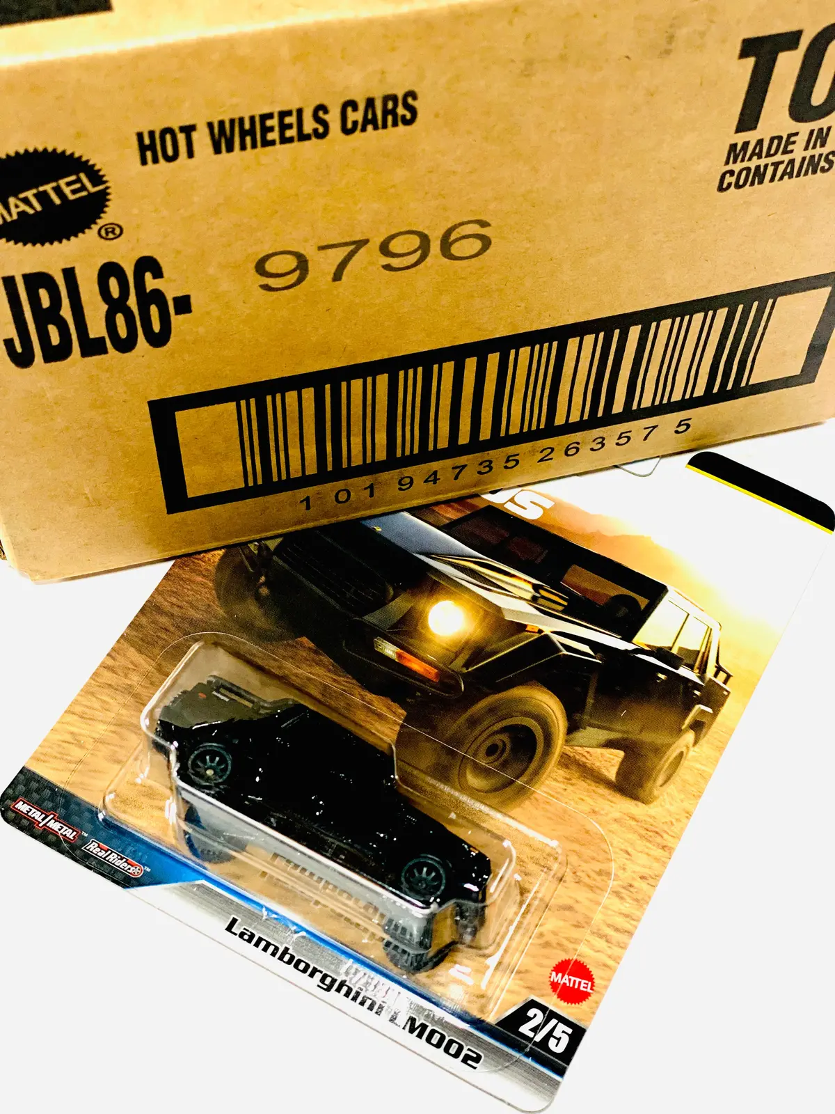 Hot Wheels 2025 Fast & Furious Lamborghini Lm002 Factory Sealed Solid Pack (10 Cars) 1