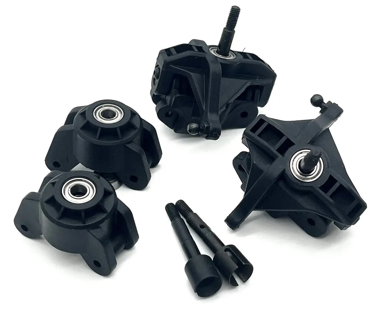 Savage Mini Xs C-Hubs, Spindles, Upright Set Axle Ends & Bearings 105292 Flux Ss 115125 1