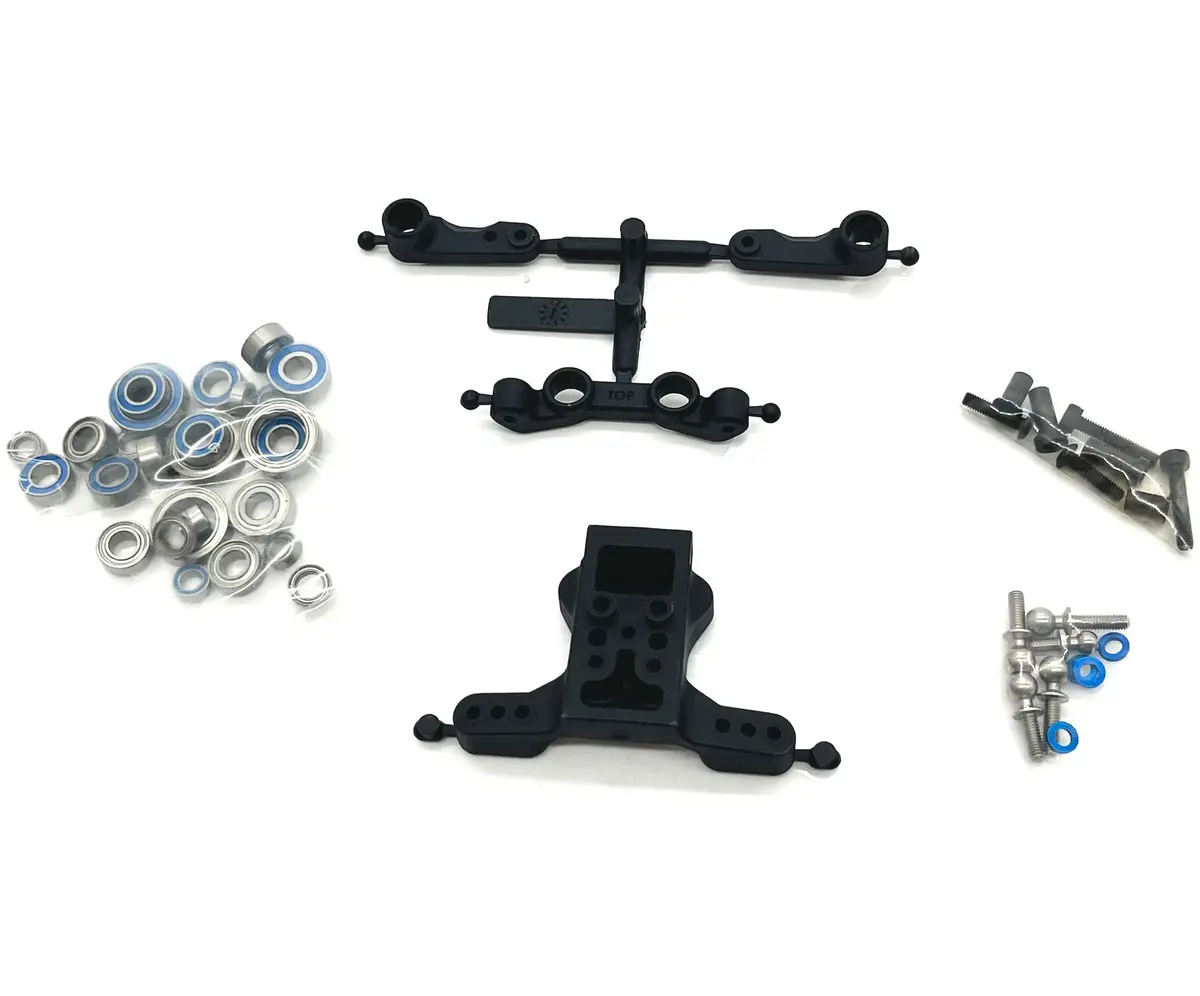 Associated Rc10b7d Bag 1 - Steering, Bellcrank, Rack, Top Plate Asc90042 1
