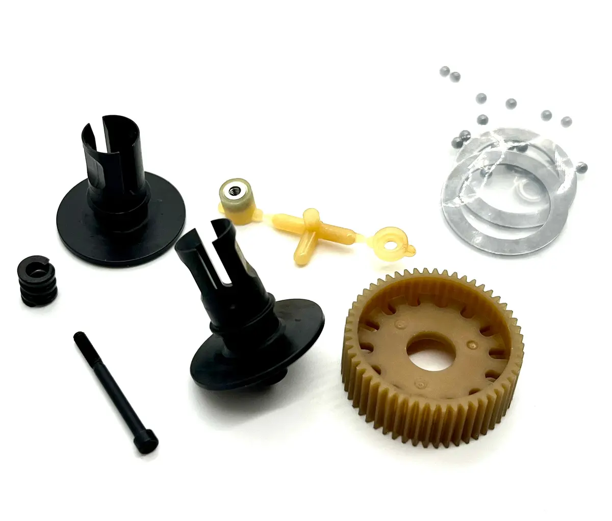 Associated Rc10b7d Bag 5 - Gear Differential, Diff Gear, Outdrives, Drive Rings Asc90042 1