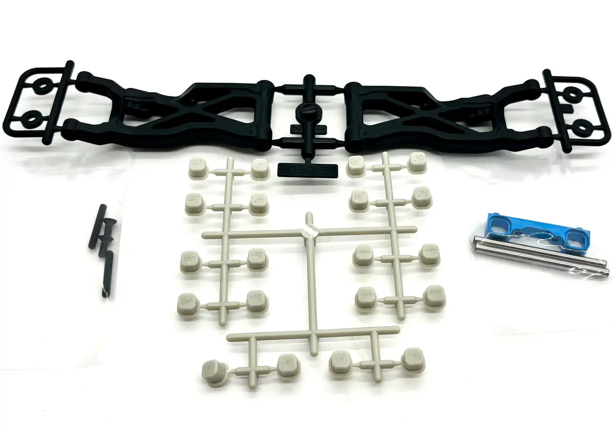 Associated Rc10b7d Bag 4 - Rear End Assembly, Arm Mount And Hingepins Asc90042 1