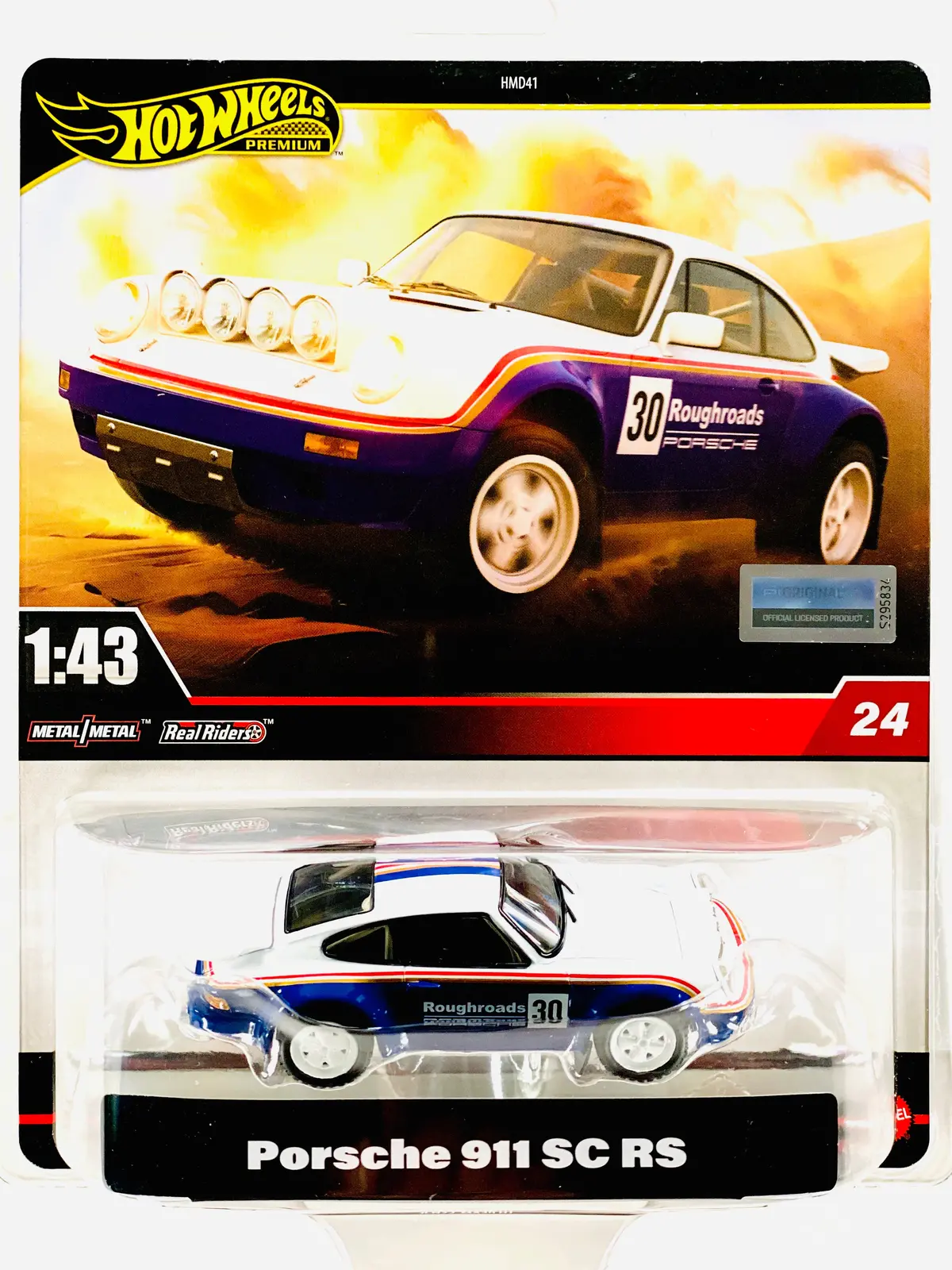 Hot Wheels 2025 Premium 1:43 Scale Case H Porsche 911 Safari 1