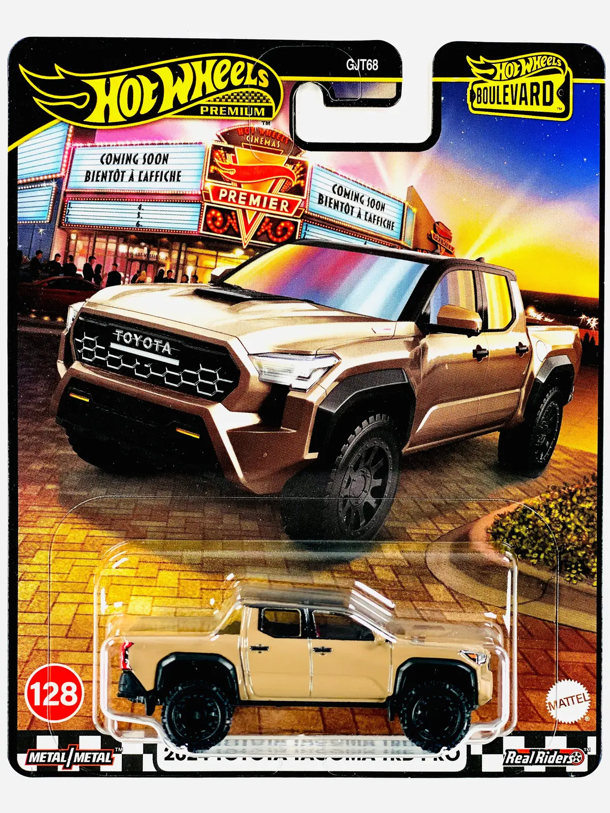 Hot Wheels 2025 Boulevard 2024 Toyota Tacoma Trd Pro #128 1