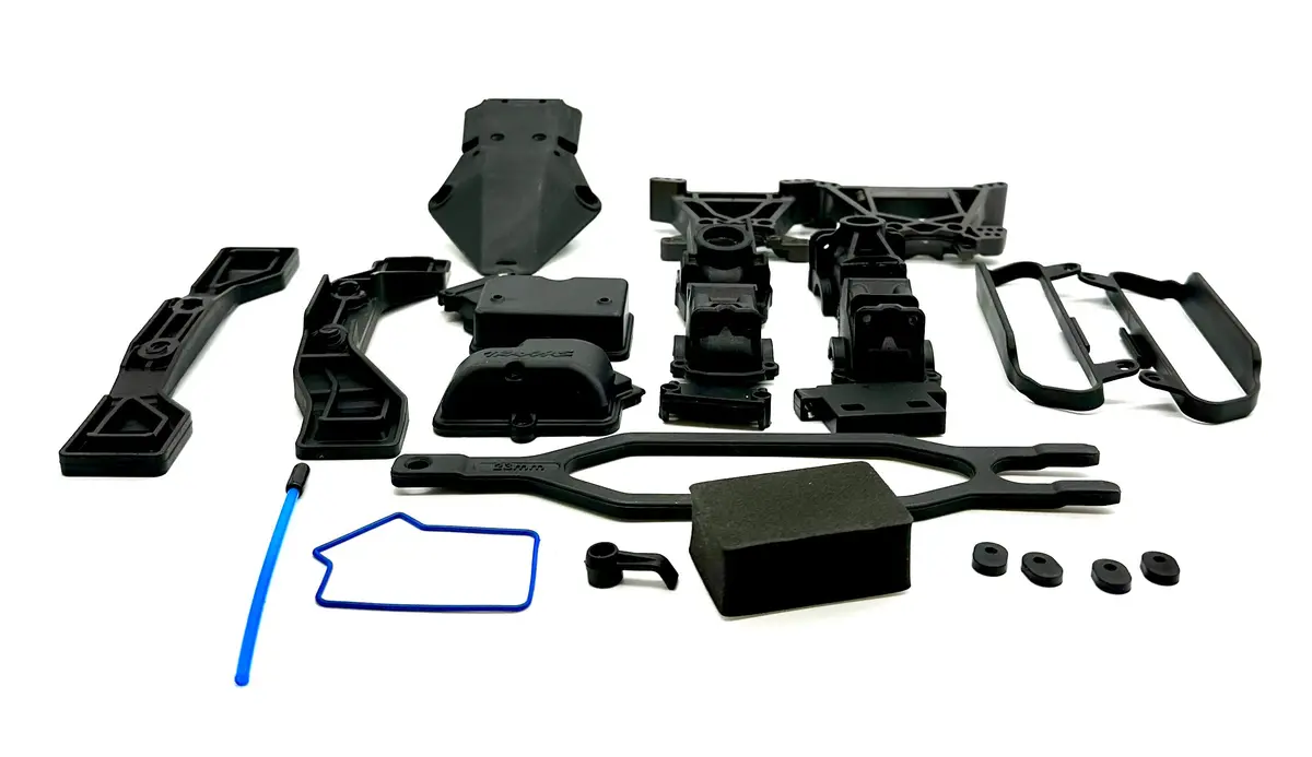 Slash 4X4 Vxl - Plastic Set (Bulkhead Shock Towers Receiver Box 68386-4 1