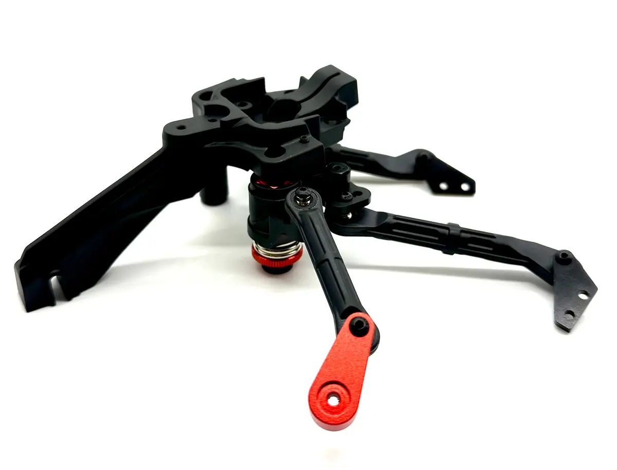 Team Corally Syncro-4 - Steering (Bellcrank, Rack, M3 Turnbuckles C-00287 1