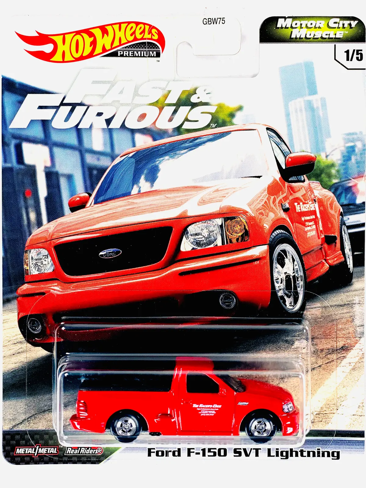 Hot Wheels 2020 Fast & Furious Motor City Muscle Ford F-150 Svt Lightning 1