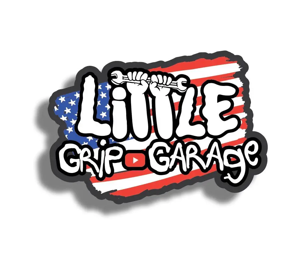 Little Grip Garage Sticker 1