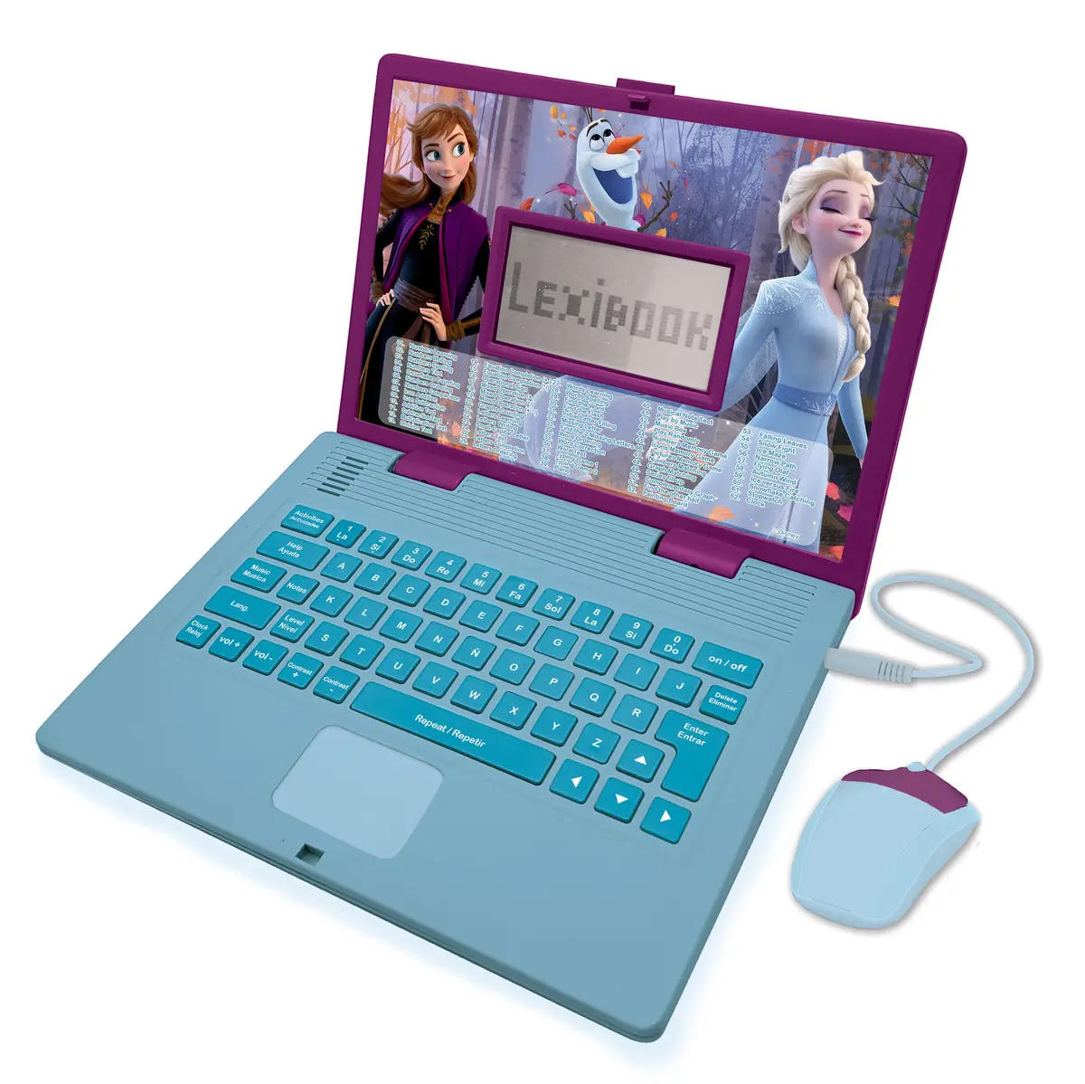 Disney Frozen Bilingual Educational Laptop With Interactive Activities 1