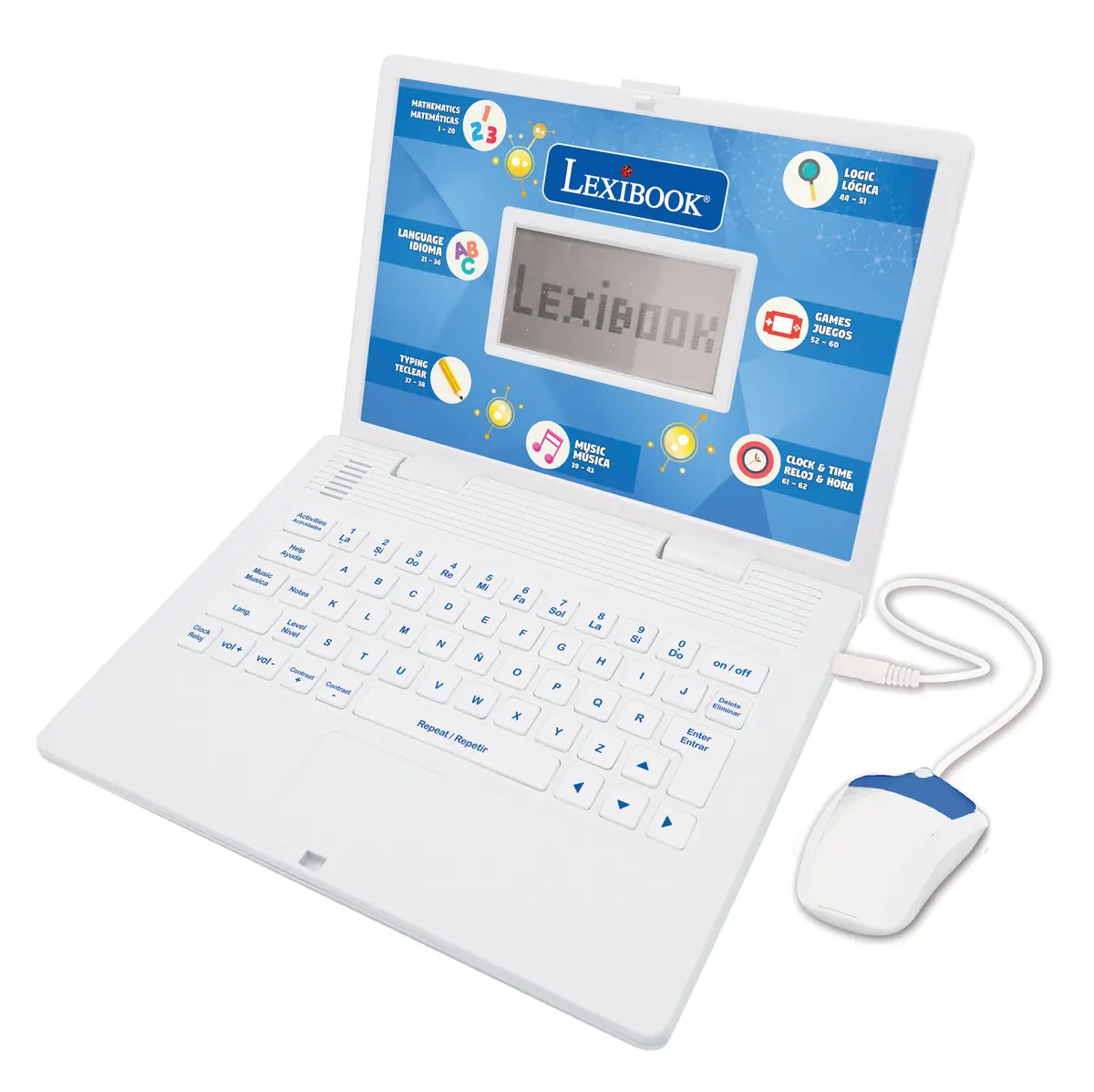 Lexibook Bilingual Educational Laptop – Dual Language Interactive Learning 1