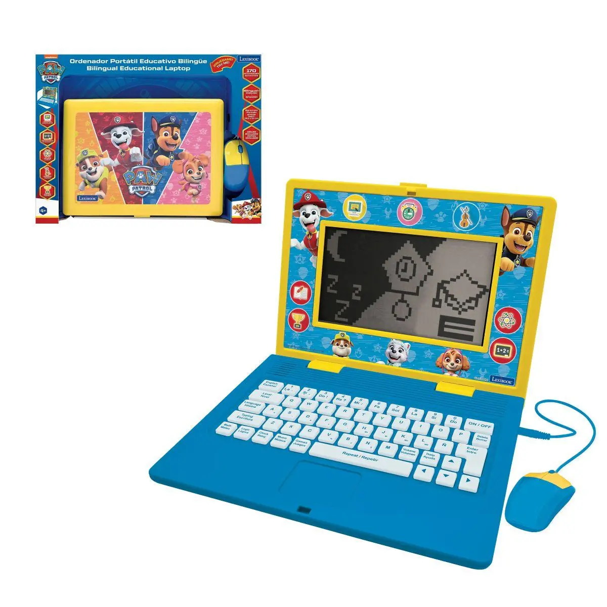 Paw Patrol Interactive Bilingual Educational Laptop - Learn & Play 1