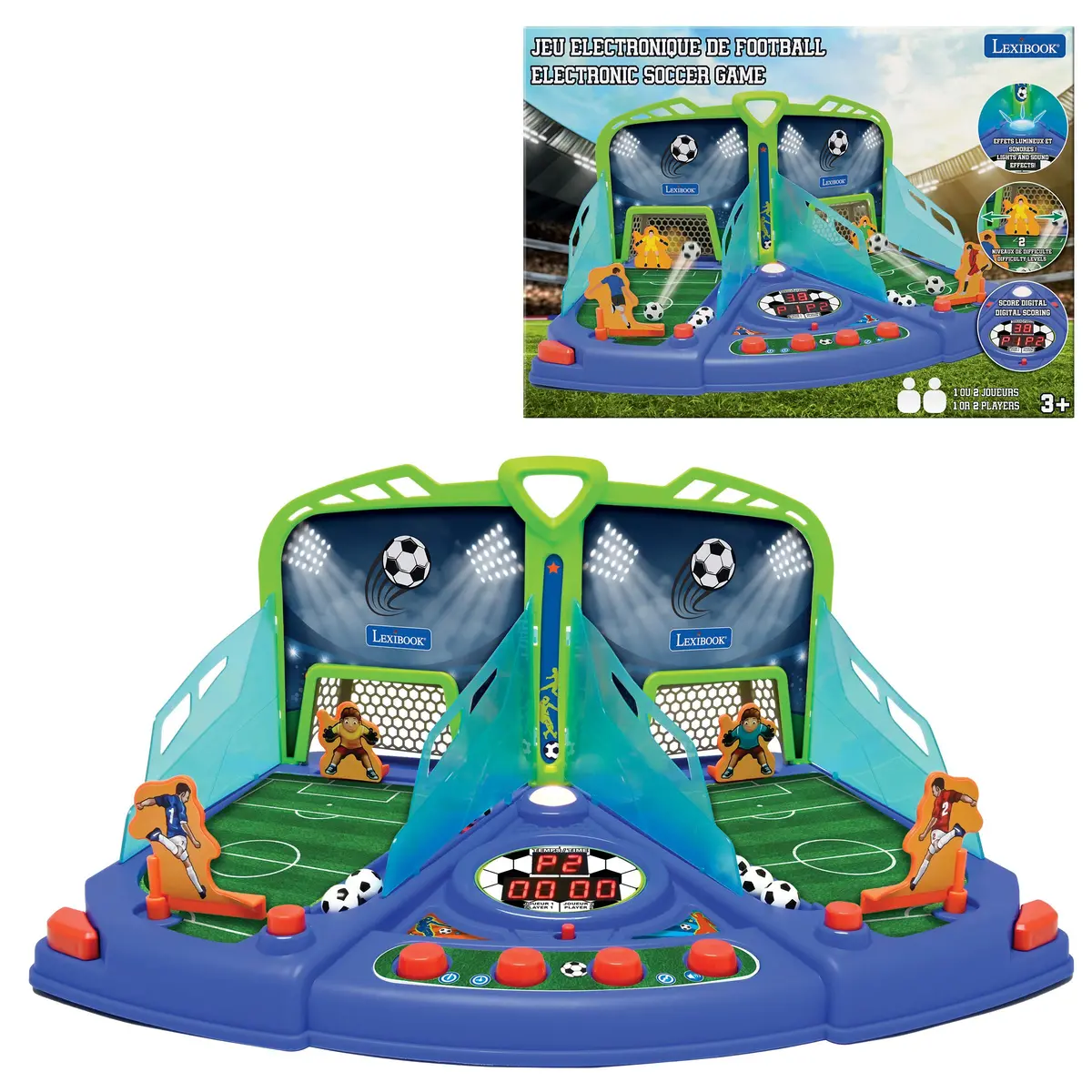 Kickmaster Ultimate Light & Sound Soccer Challenge Game 1