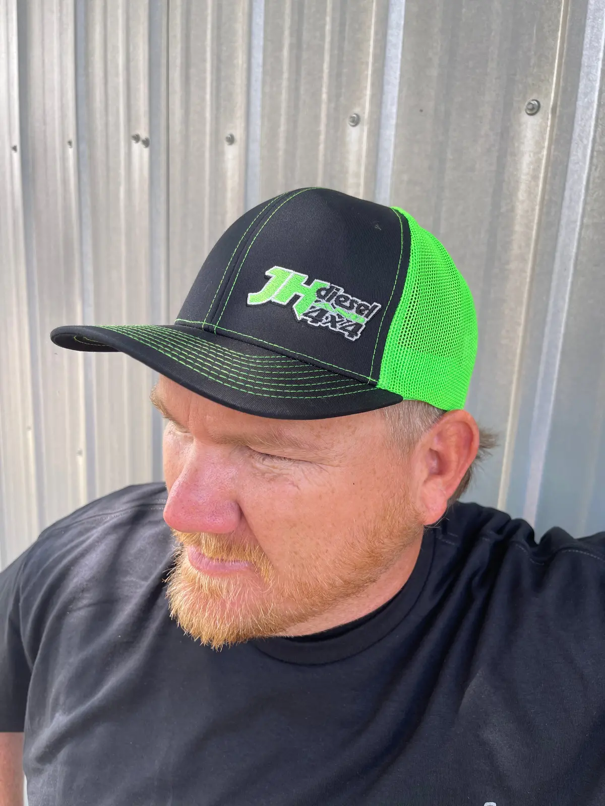 Jh's Diesel's Neon Green Snapback 1