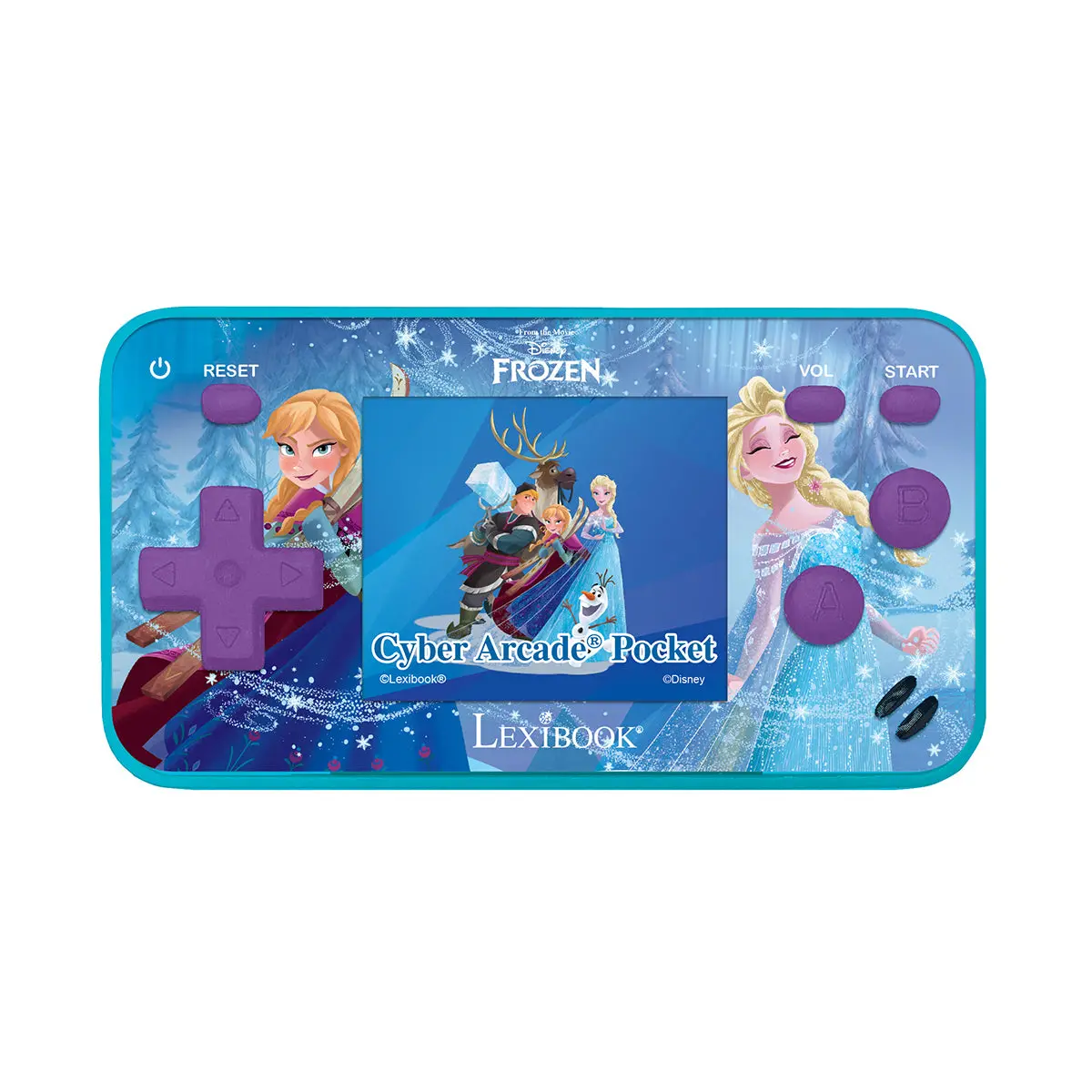 Console De Jeux Portable  La Reine Des Neiges Cyber Arcade® Pocket - Écran Couleur 1.8'' (4,5 Cm) 150 Jeux Dont 10 Jeux La Reine Des Neiges Exclusifs 1