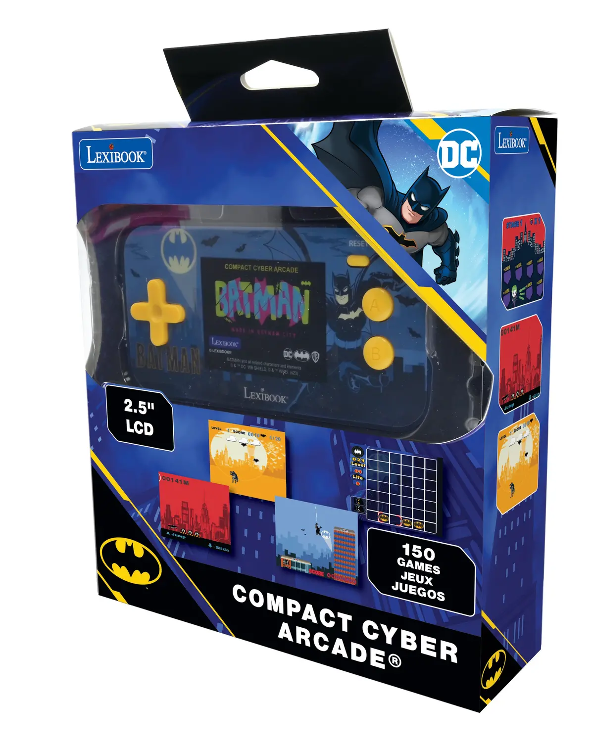 Batman Compact Cyber Arcade Portable Gaming Console With 150 Games 1