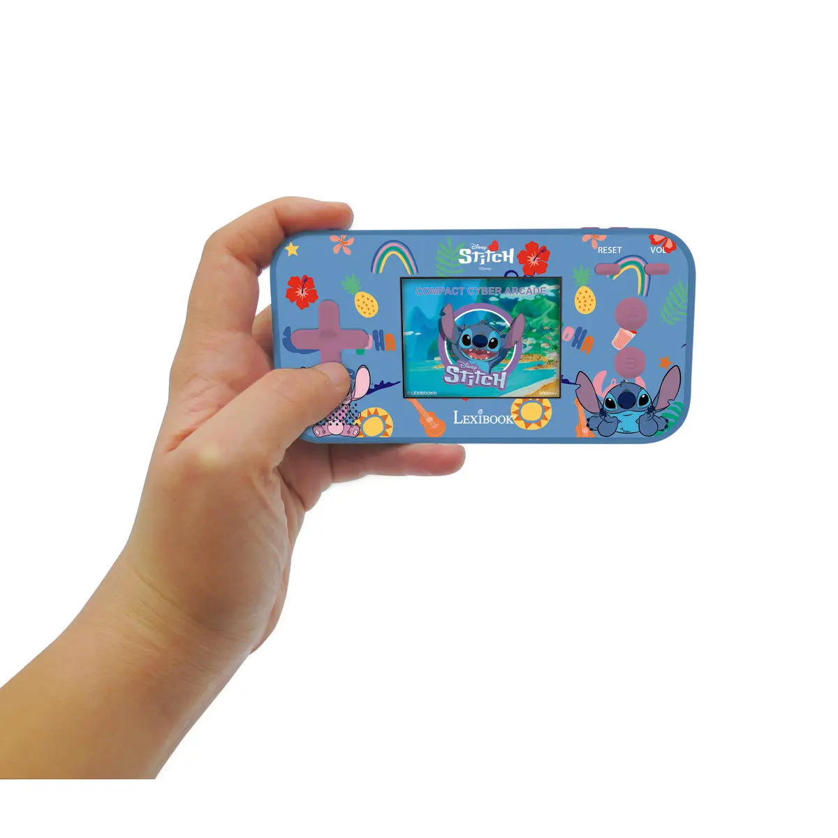 Lexibook Stitch Compact Cyber Arcade - Disney Stitch Universe 1