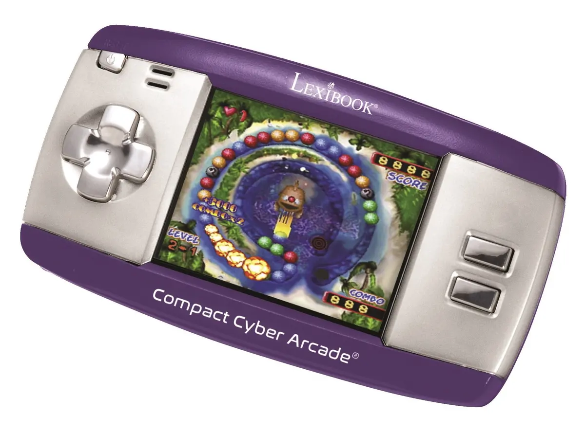 Lexibook Compact Cyber Arcade With 250 Games And Lcd Screen 1