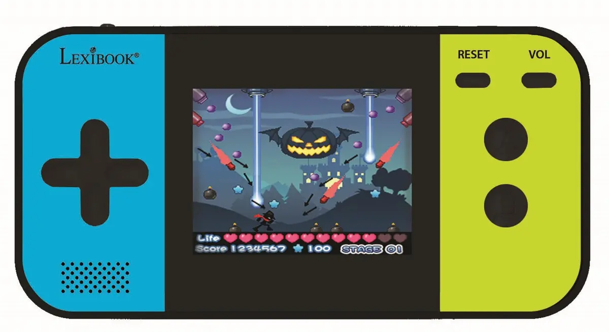 Lexibook Compact Cyber Arcade Handheld Gaming Console 1