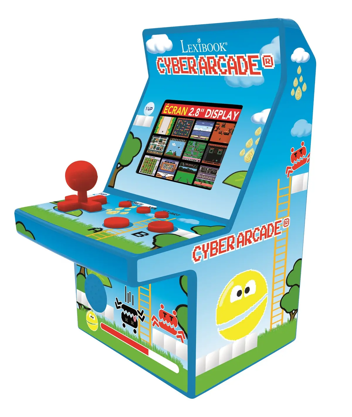 Lexibook Handheld Console Cyber Arcade® With Color Lcd 2.8'' And 200 Games In A Retro Design 1
