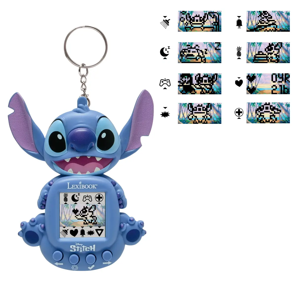 Disney Stitch My Best-E® Console With Lcd Screen Including 3 Games From Disney Stitch Universe 1