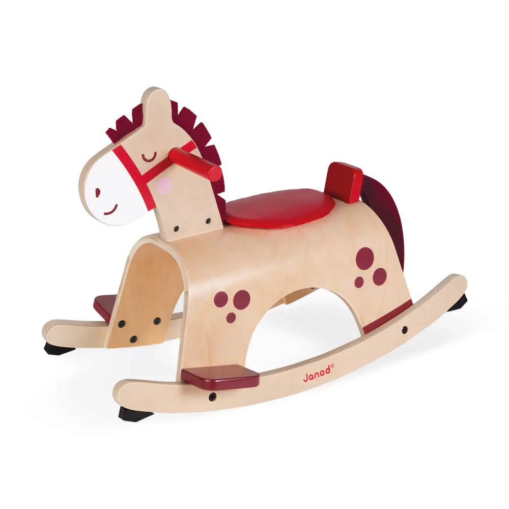 Janod Rocking Pony - Classic Toddler Rocker 1