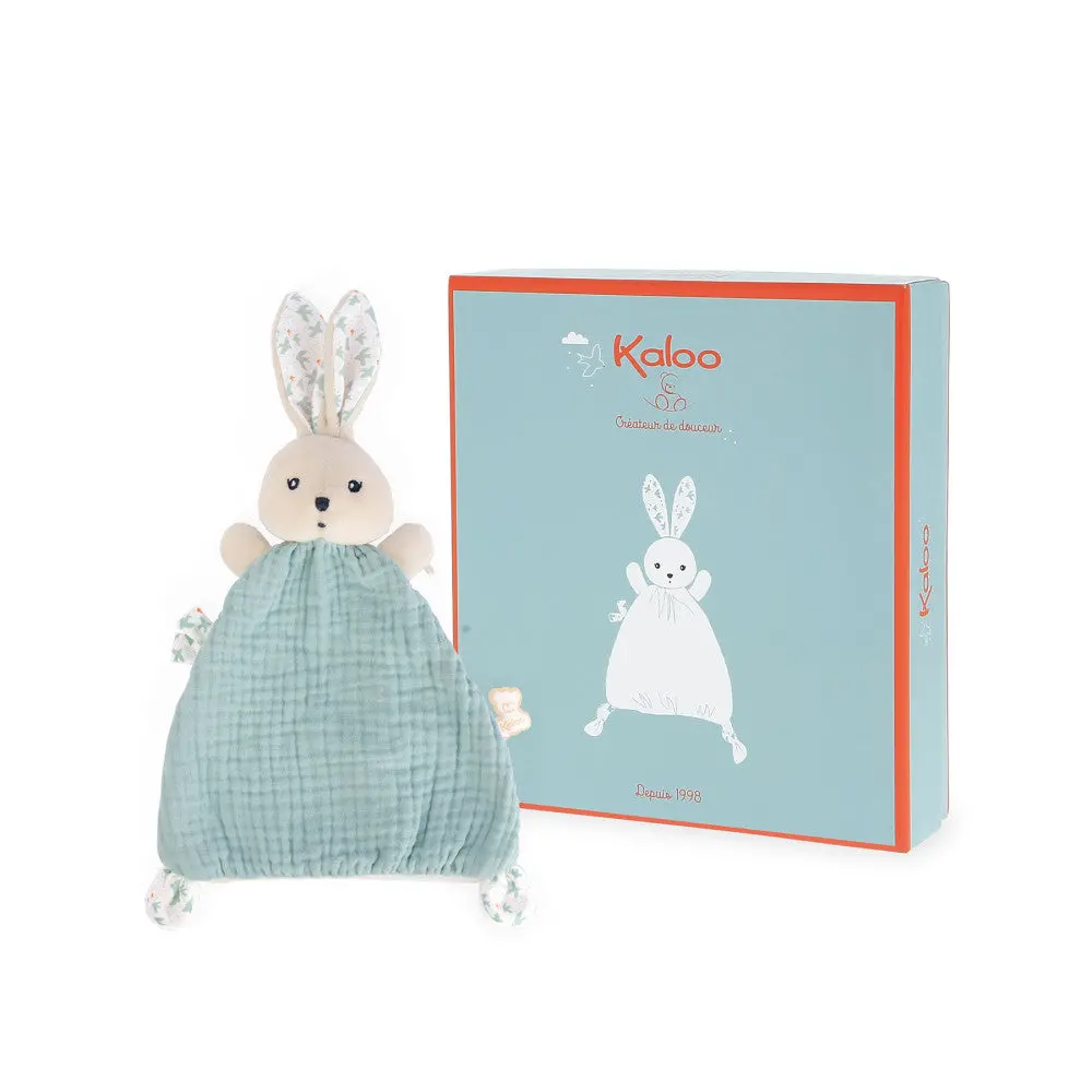 Kaloo K'doux Doudou Rabbit 8.5-Inch Plush Comforter 1