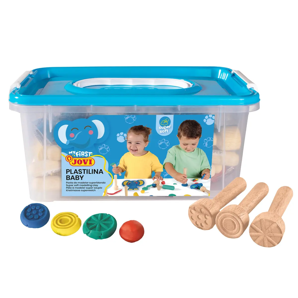 Jovi Plastilina Ultimate Sculpting Clay Set For Kids - Multicolor 1
