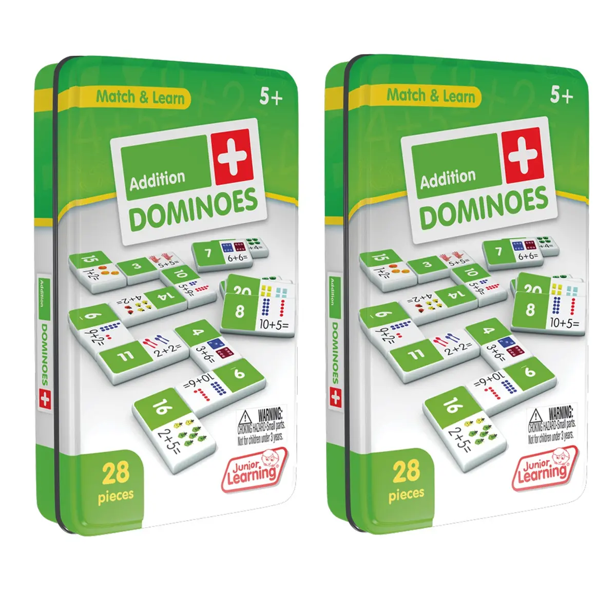 Junior Learning Addition Dominoes - Educational Math Game 1