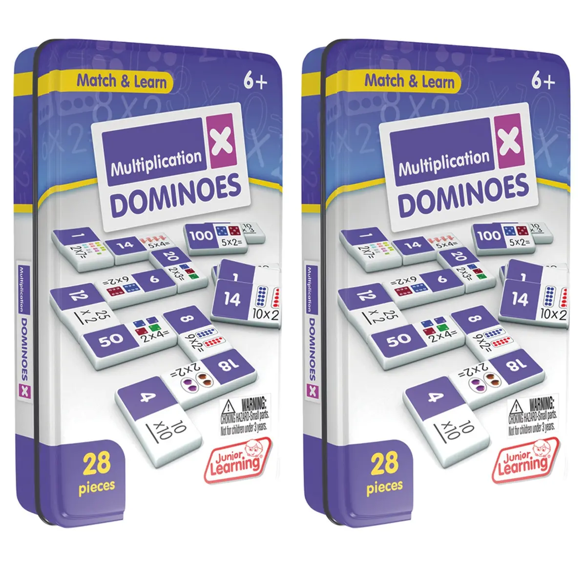 Junior Learning Multiplication Dominoes - Educational Game Set 1