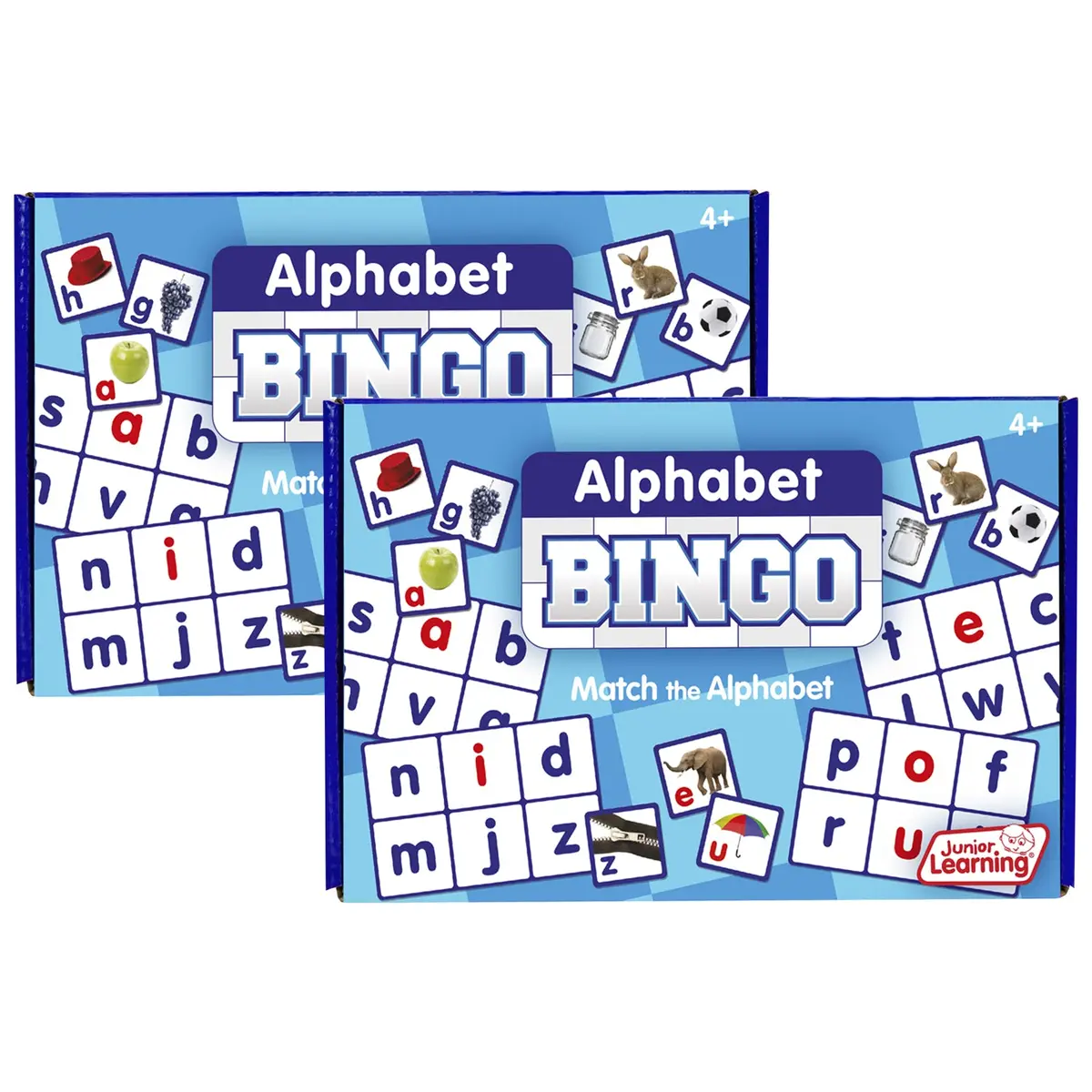 Junior Learning Alphabet Bingo Game - Double Pack 1