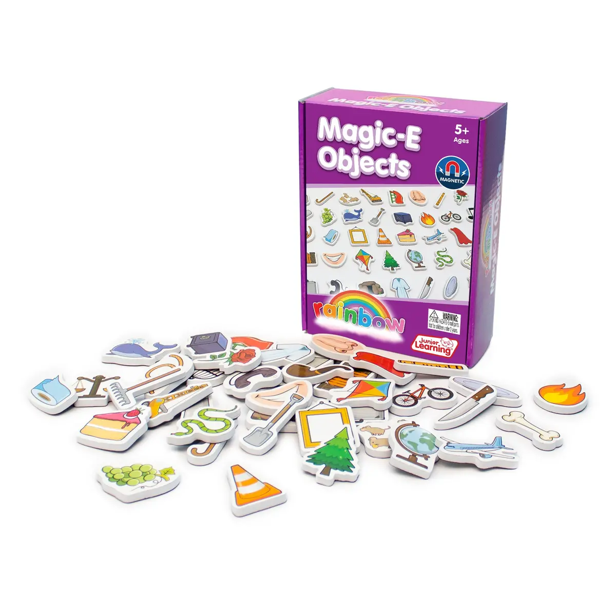 Junior Learning Magic-E Magnetic Learning Set - Educational Toy 1