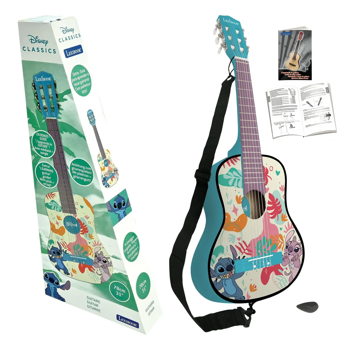 Stitch Melodic 31-Inch Acoustic Guitar With Accessories 1