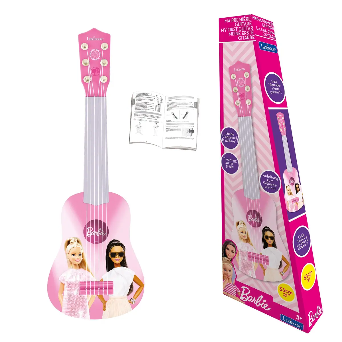 Barbie My First Guitar - 53 Cm Musical Toy 1