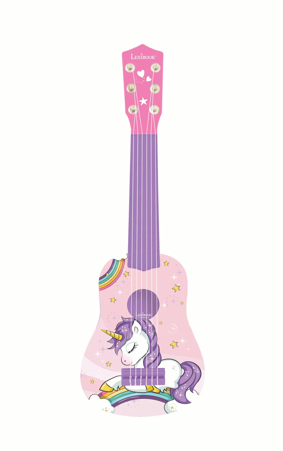 Lexibook Unicorn-Themed My First Guitar 21"/53 Cm 1