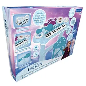 Frozen Melody Maker Electronic Piano Keyboard With Microphone 1