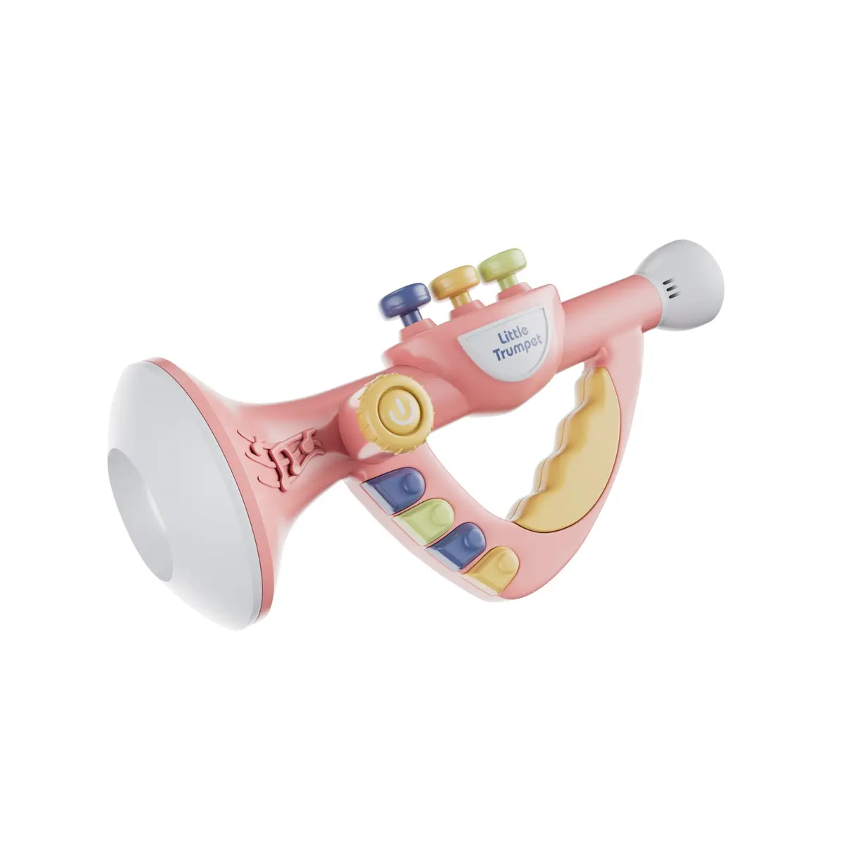 Contixo Little Trumpet Toy In Pink, Sensory Musical Toddler Toy For 18+ Months 1