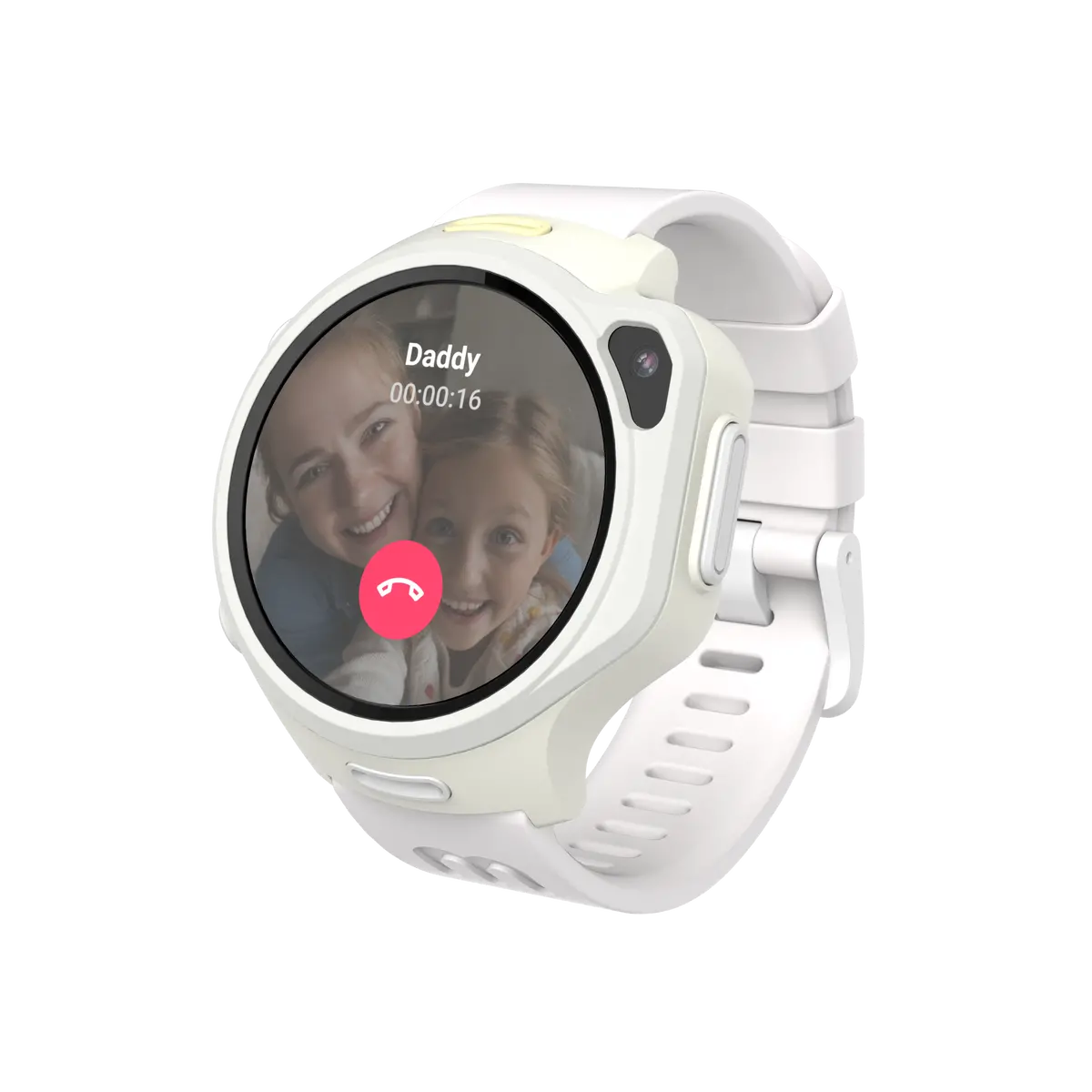 Myfirst Fone R2 Kids' Smart Watch - Gps Tracker, Video Calls - Nougat White 1